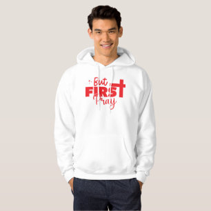 Bid eerst Christelijk Geloof Hoodie