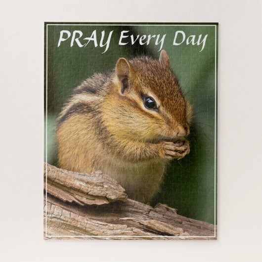 Bid elke dag Chipmunk Legpuzzel (Verticaal)