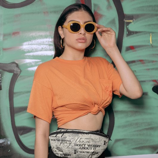 Bid en maak je geen zorgen over Christelijk Inspir Heuptasje