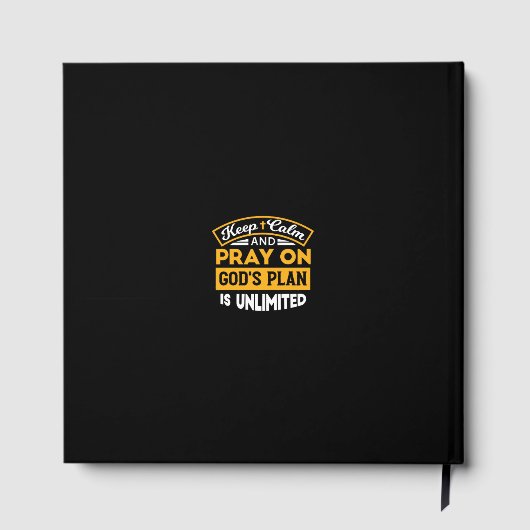 Bid en vertrouw op Gods onbegrensde geloofsplan Gastenboek (Achterkant)