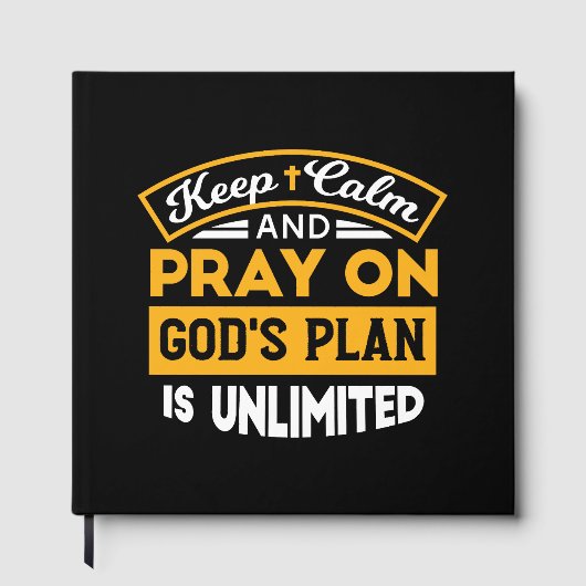 Bid en vertrouw op Gods onbegrensde geloofsplan Gastenboek (Voorkant)