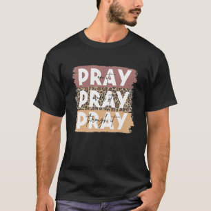 Bid er maar over. Bid er doorheen. T-shirt
