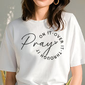 Bid erop, eromheen, erdoorheen Tri-Blend shirt