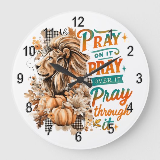 Bid erover... grote klok (Voorkant)