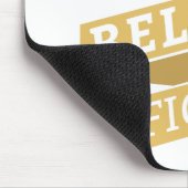 Bid. Geloof me. Vecht. - Mousepad Muismat (Hoek)