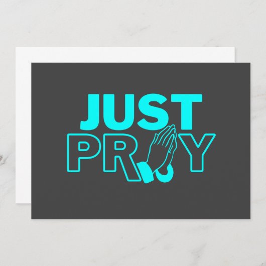 Bid Gewoon Kaart (Voorkant / Achterkant)