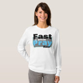 Bid Harder Snel Vaak T-Shirt (Voorkant volledig)