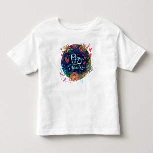 “Bid. Het veroorzaakt wonderen’’ Inspirivity Tshir Kinder Shirts