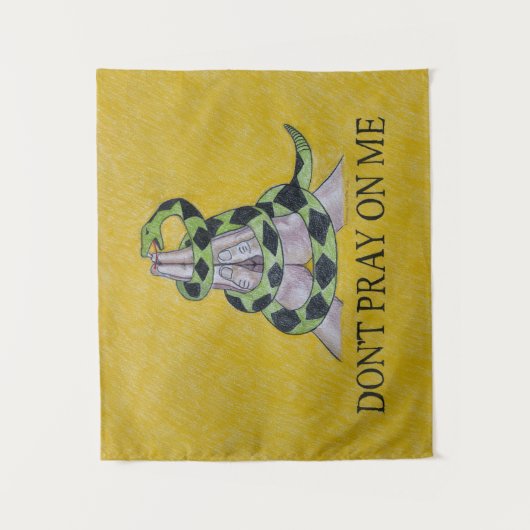 Bid me niet aan wandkleed (Voorkant)