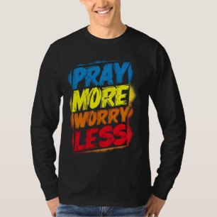Bid meer zorgen minder grappig Schattige helder kl T-shirt