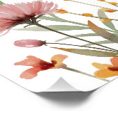 Bid meer zorgen minder Inspirerend citaatbijbel Perfect Poster (Hoek)