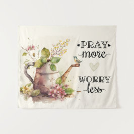 Bid meer zorgen minder Inspirerend offerte Christe Wandkleed