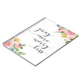 Bid meer zorgen Minder Prayer Journal-laptop Notitieboek (Linkerzijde)