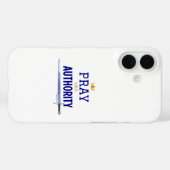 Bid met Autoriteit - Kroon en Zwaard Case-Mate iPhone Case (Achterkant (horizontaal))