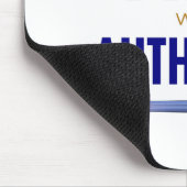 Bid met autoriteit Mousepad - Kroon en zwaard Muismat (Hoek)