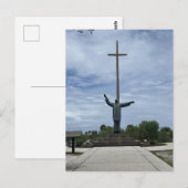 Bid met mij briefkaart (Voorkant / Achterkant)