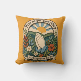 Bid Overal Vintage Folk Art Botanisch Kussen