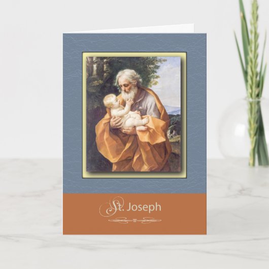 Bid St. Jozef om voor ons te bidden Kaart (Voorkant)