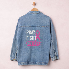 Bid Strijd Geloof Denim Jacket