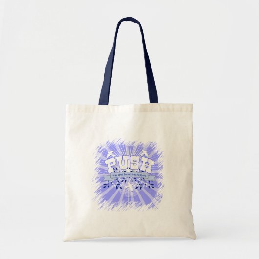 Bid tot dat er iets gebeurt tote bag (Voorkant)