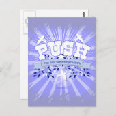 Bid tot er iets gebeurt briefkaart (Voorkant / Achterkant)