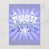 Bid tot er iets gebeurt briefkaart (Voorkant)