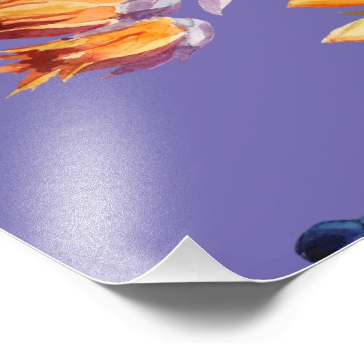 Bid tot er iets gebeurt foto afdruk (Hoek)