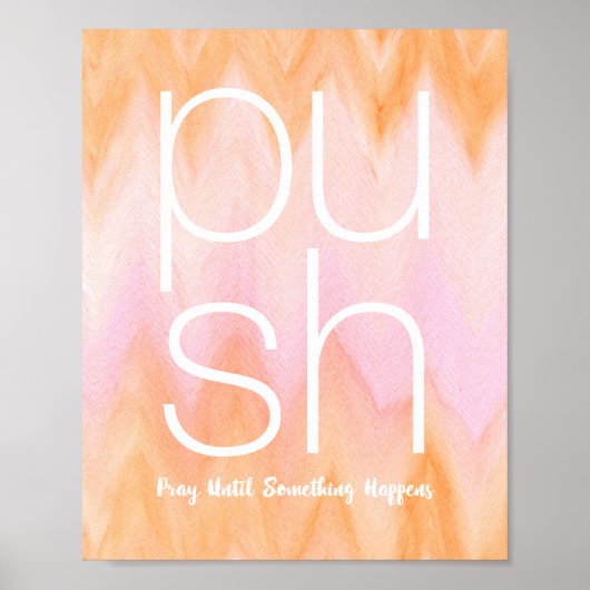 Bid tot er iets gebeurt met de waterverf poster (Voorkant)