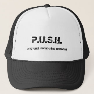 Bid tot er iets gebeurt trucker pet