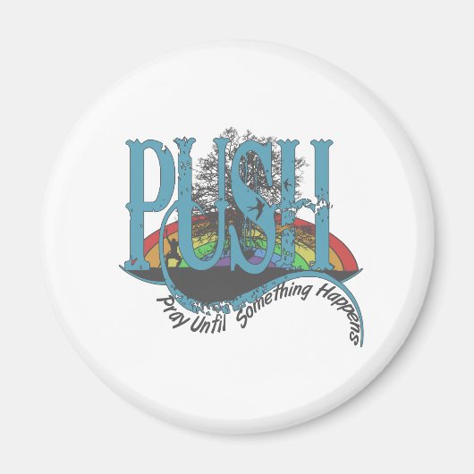 Bid tot iets gebeurt magneet (Voorkant)