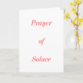 Bid van Solace Kaart (Gele Bloem)