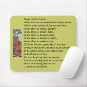 Bid van St. Francis... Mousepad Muismat (Met muis)
