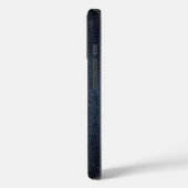 Bid Vertrouwen Wacht Denim Case-Mate iPhone Case (Achterkant / Links)