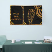 Bid voor Amerika  Spandoek (Beurs)