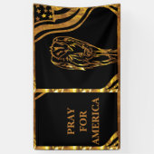 Bid voor Amerika  Spandoek (Verticaal)