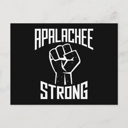 Bid voor Apalachee High School Sterk  Briefkaart (Voorkant)