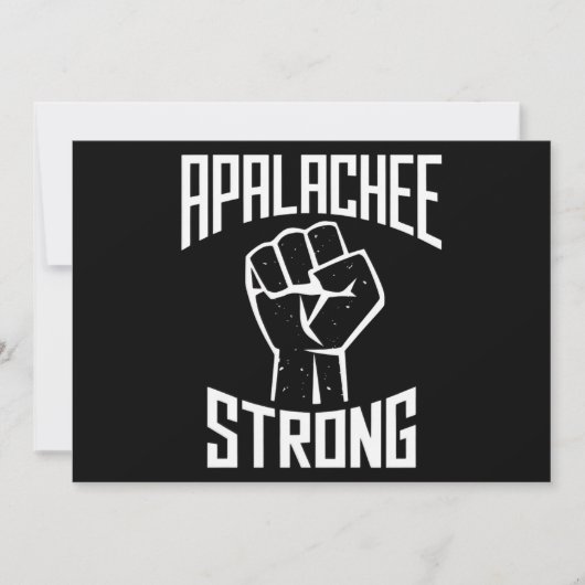 Bid voor Apalachee High School Sterk Kaart (Voorkant)
