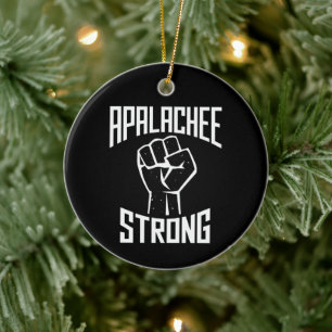 Bid voor Apalachee High School Sterk Keramisch Ornament
