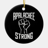 Bid voor Apalachee High School Sterk Keramisch Ornament (Voorkant)