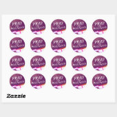 Bid voor Bollywood Ronde Sticker (Vel)