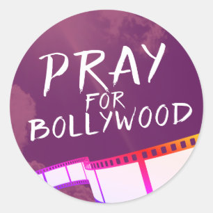 Bid voor Bollywood Ronde Sticker