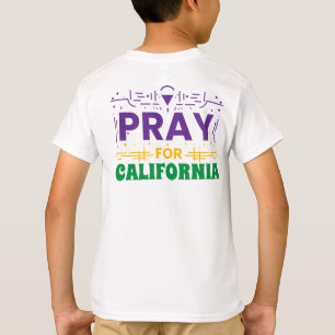 Bid voor CALIFORNIË: Samen in Gebed voor CA T-shirt