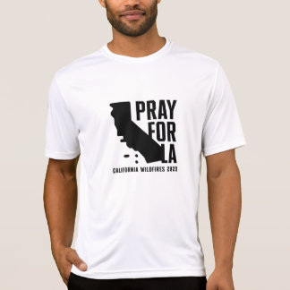 Bid voor de bosbrand van LA California 2025 T-shirt