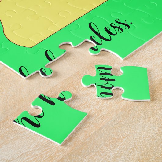 Bid voor de daklozen - Groen & Hart Legpuzzel (Zijkant)