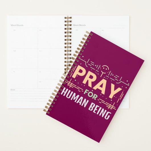 Bid voor de mens planner (Display)