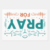 Bid voor de mensheid inpakpapier vel (Voorkant)