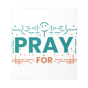 Bid voor de mensheid notitieblok