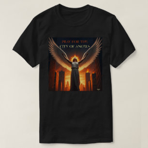 Bid voor de stad van de engelen t-shirt
