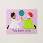 Bid voor de wereld legpuzzel (Horizontaal)