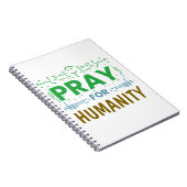 Bid voor: eer aan de mensheid notitieboek (Rechterzijde)